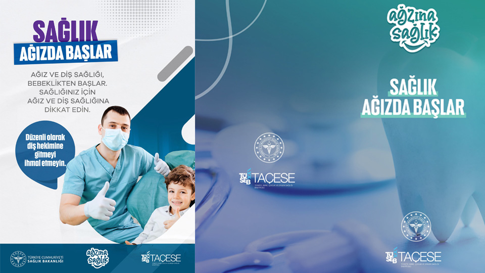   Ağız ve Diş Sağlığı Afiş ve Broşürleri