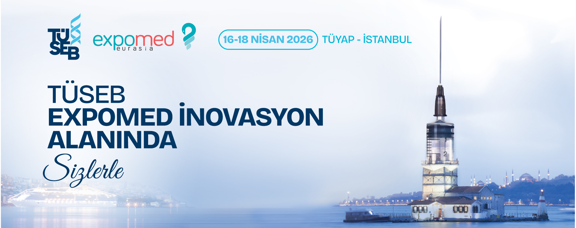 TÜSEB, EXPOMED Eurasia 2026 Fuar’ında!