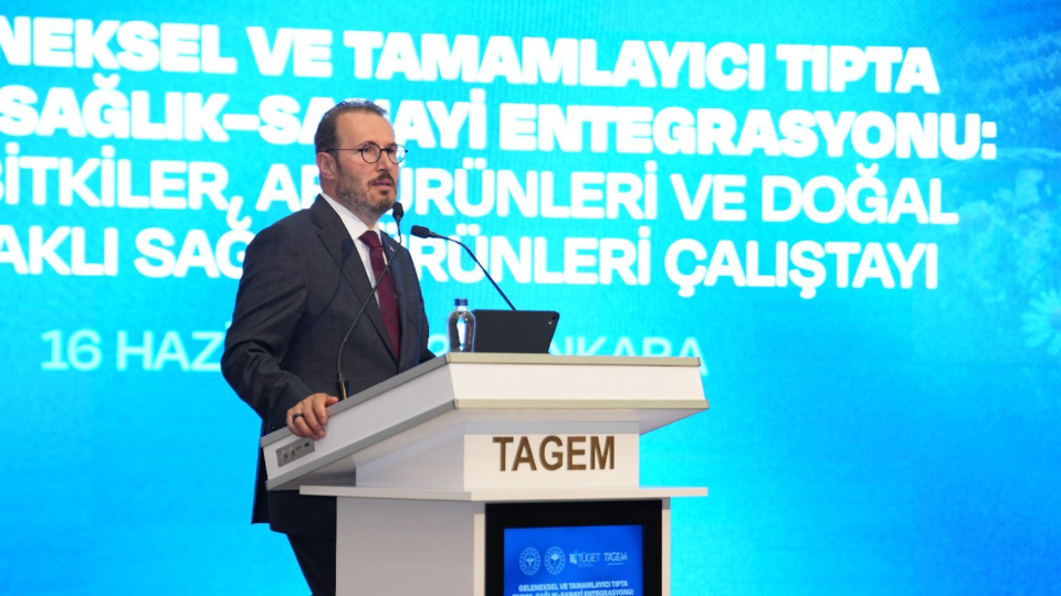 Geleneksel ve Tamamlayıcı Tıpta Tarım–Sağlık–Sanayi Entegrasyonu” Çalıştayı Gerçekleştirildi