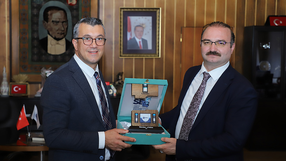 TÜSEB Başkanı Prof. Dr. Ümit Kervan, Erzurum Atatürk Üniversitesi’ni Ziyaret Etti
