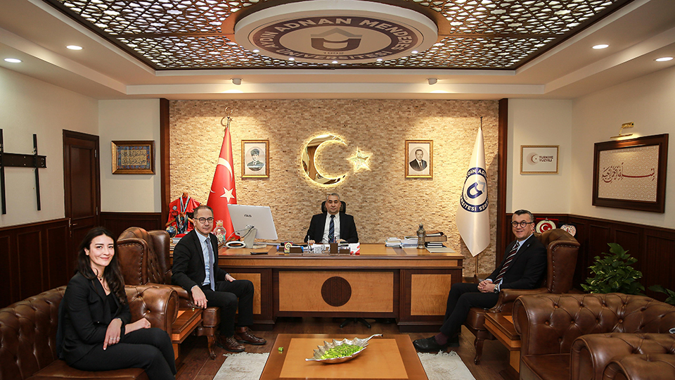 TÜSEB Başkanı Prof. Dr. Ümit KERVAN’dan Aydın Adnan Menderes Üniversitesi’ne Ziyaret