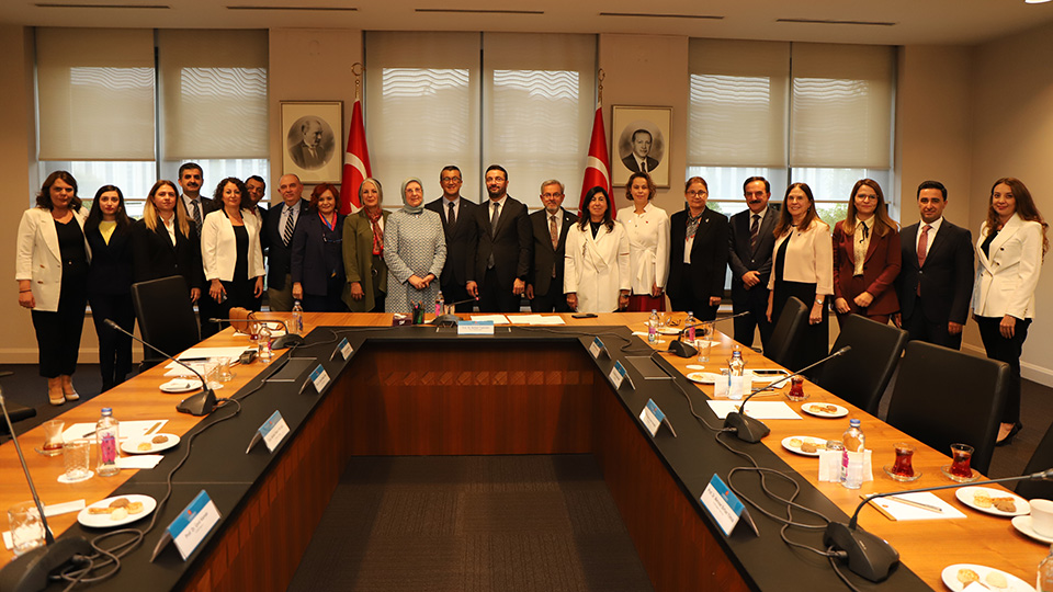 TÜSEB ve Cumhurbaşkanlığı Sağlık ve Gıda Politikaları Kurulu Arasında Görüşme Gerçekleştirildi