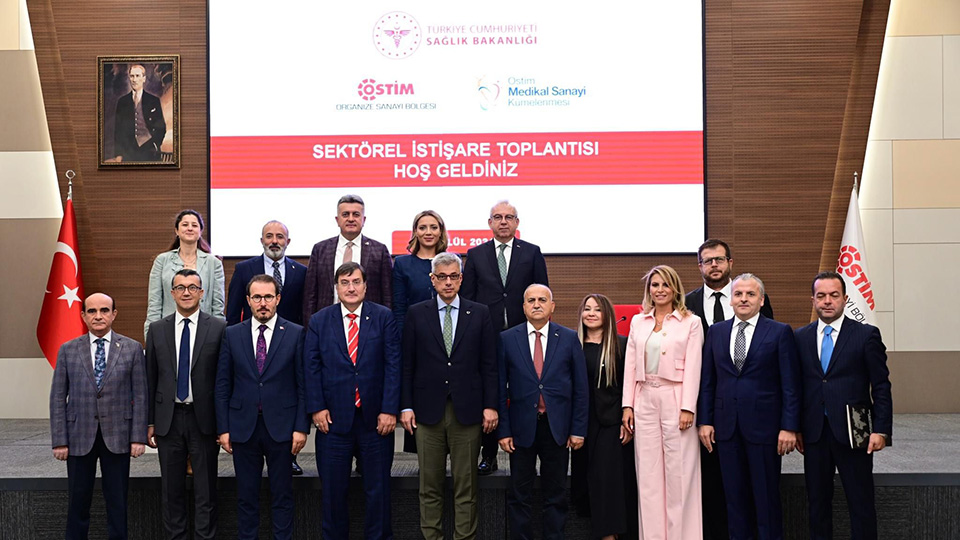 Public-Industry Cooperation Meeting was held between Ministry of Health TÜSEB and OSTİM Medical Industry Cluster