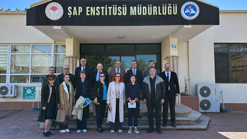 TÜSEB Heyetinden ŞAP Enstitüsü Müdürlüğüne Ziyaret