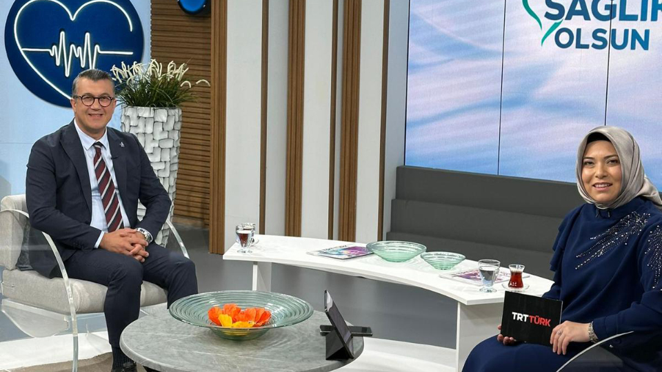 TÜSEB Başkanı Prof. Dr. Ümit Kervan, TRT TÜRK "Sağlık Olsun" Programına Konuk Oldu
