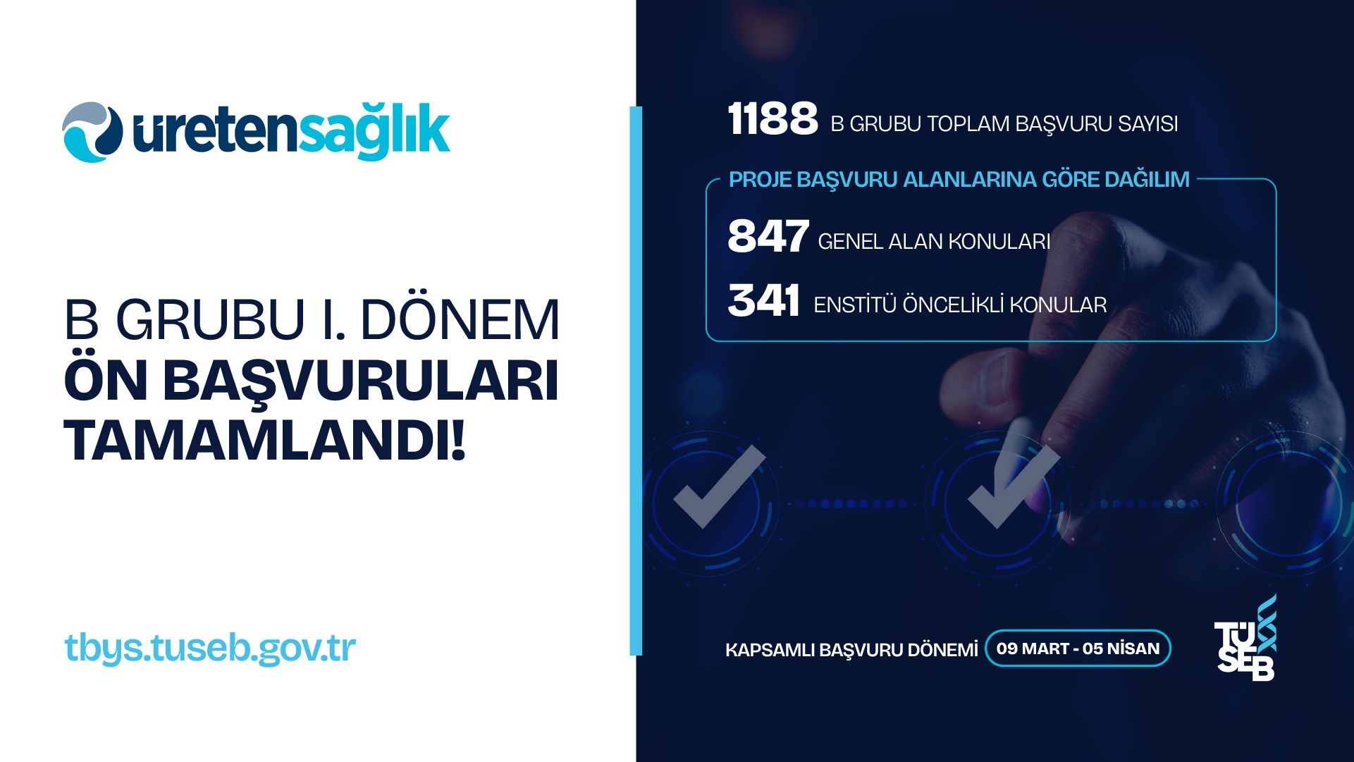 tuseb-b-grubu-i-donem-on-basvurulari-tamamlandi-20260225