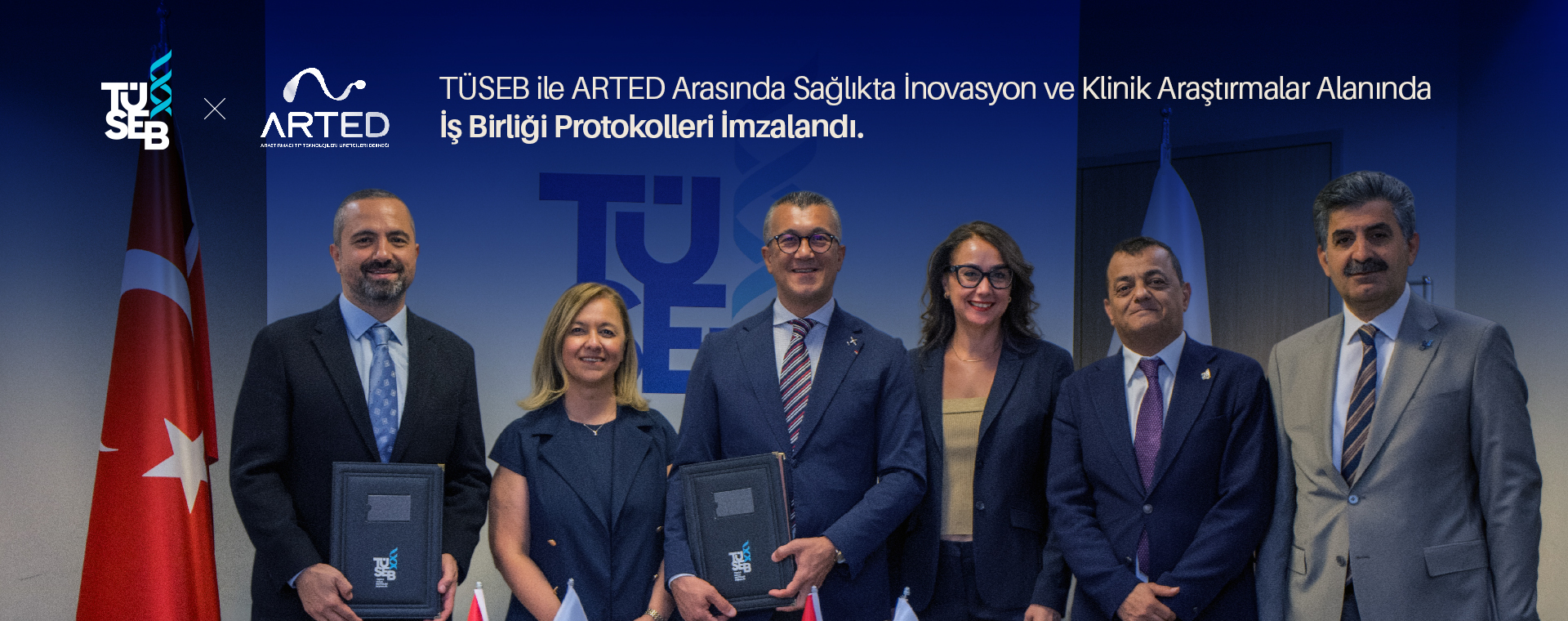 TÜSEB ile ARTED Arasında Tıbbi Cihaz Sektörüne Yönelik İş Birliği Protokolü İmzalandı
