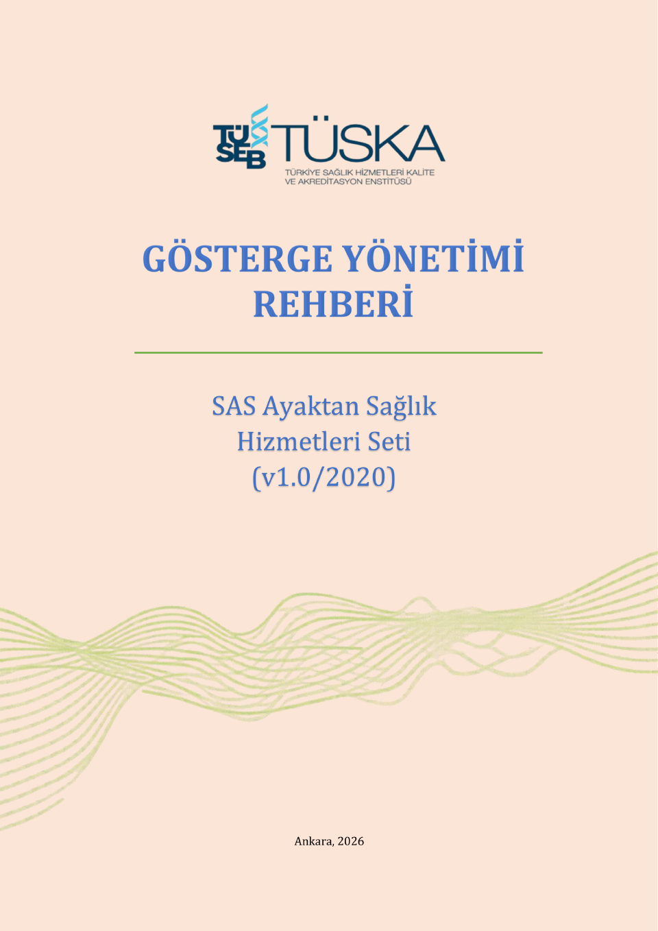 SAS Ayaktan Sağlık Hizmetleri Seti v1 Gösterge Yönetimi Rehberi