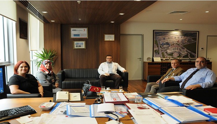 Ankara Bilkent Şehir Hastanesinde Sağlık Hizmetleri Akreditasyon Çalışmaları ve Mükemmeliyet Merkezleri Hakkında Toplantı gerçekleştirildi.