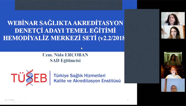 TÜSKA Denetçi Adayları Temel Eğitimi Webinar Serisi tamamlandı.