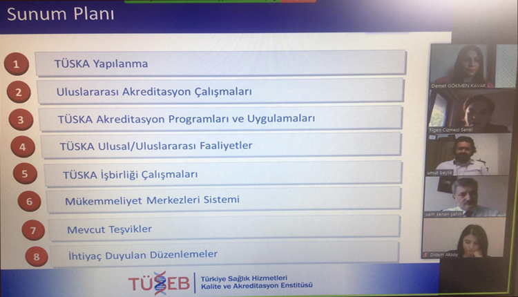 Enstitümüz ve Uluslararası Sağlık Hizmetleri Anonim Şirketi Arasında İstişare Toplantısı Gerçekleştirildi.