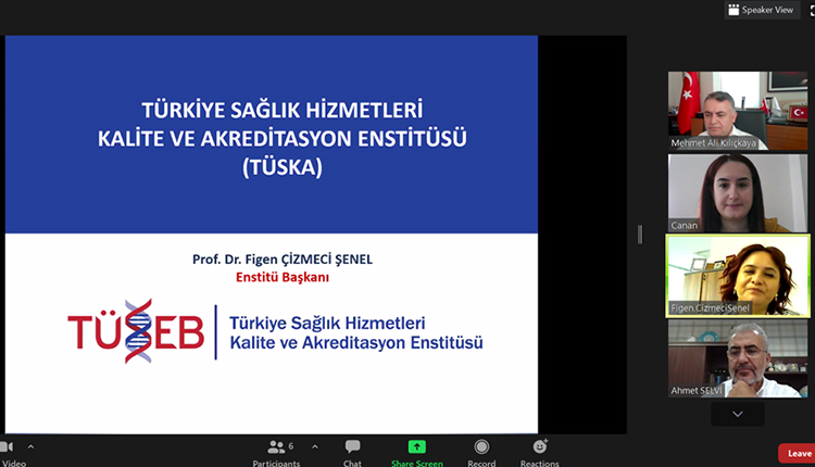 Enstitümüz, Ağız, Diş Sağlığı Kuruluşları ve Sağlık Turizmi Derneği (ADİSSAD) ve Uluslararası Sağlık Hizmetleri Anonim Şirketi (USHAŞ) Arasında İstişare Toplantısı gerçekleştirildi.