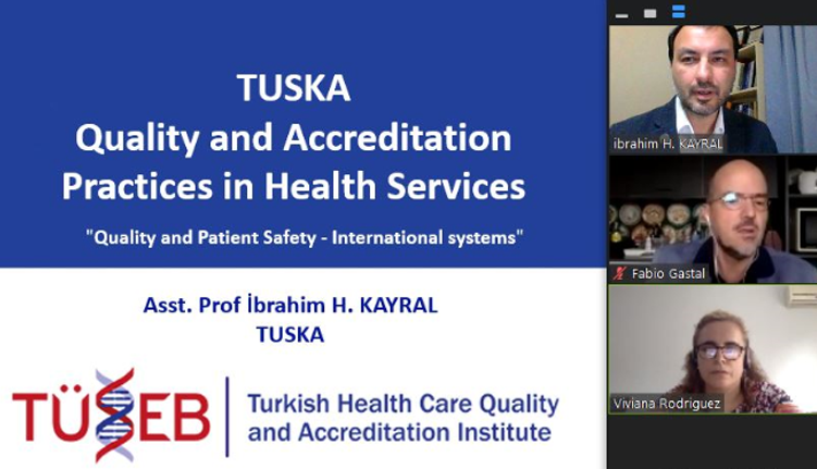 TÜSKA, OHLA - Kalite ve Hasta Güvenliği Uluslararası Sistemler Paneline Katıldı