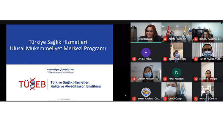 İnönü Üniversitesi’ne Mükemmeliyet Merkezi Sistemi Hakkında Bilgilendirme Yapıldı.