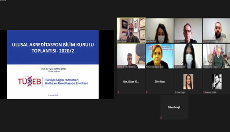 2020 Yılı Ulusal Akreditasyon Bilim Kurulu 2. Toplantısı Gerçekleştirildi.