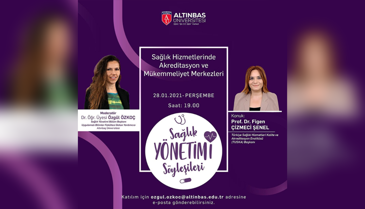 Altınbaş Üniversitesi Sağlık Yönetimi Bölümü Öğrencileri İle Söyleşi Gerçekleştirildi