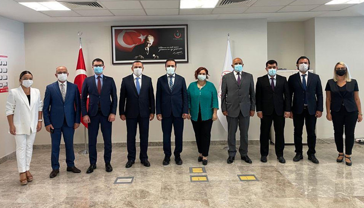 Azerbaycan TABİB Başkanı ve Yönetim Kurulu Heyeti ile Toplantı Gerçekleştirildi