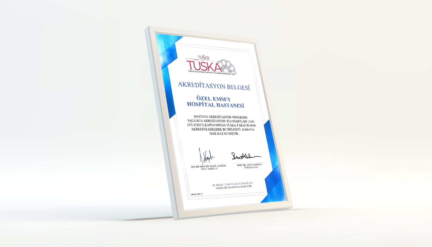 Özel Emsey Hospital Hastanesi Akredite Edildi