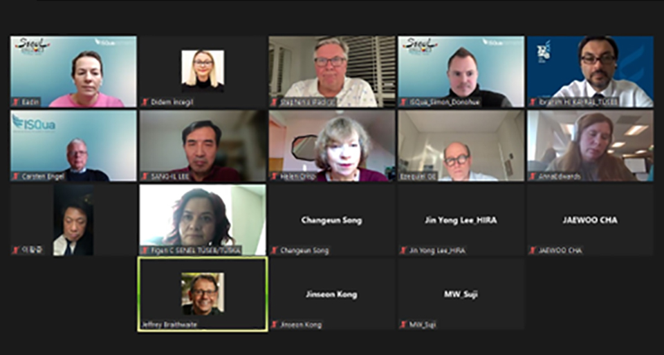 Preparations for ISQua 2023 Seoul and ISQua 2024 Istanbul International Conferences