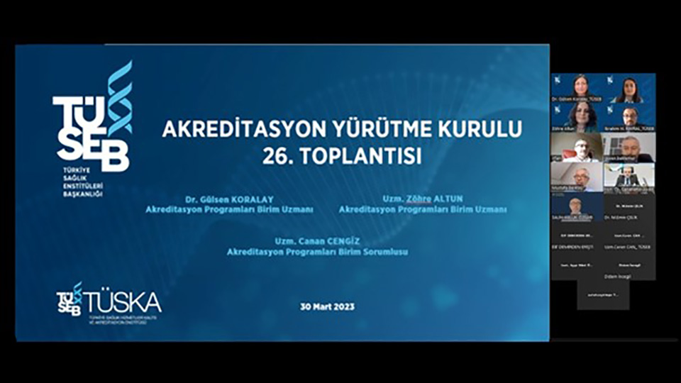 TÜSKA Akreditasyon Yürütme Kurulu Toplantısı