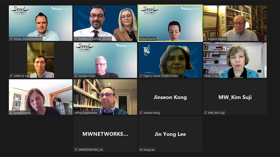 ISQua 2023 Seul Konferansı Hazırlık Toplantısı