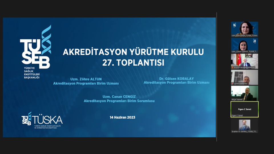 TÜSKA Akreditasyon Yürütme Kurulu Toplantısı