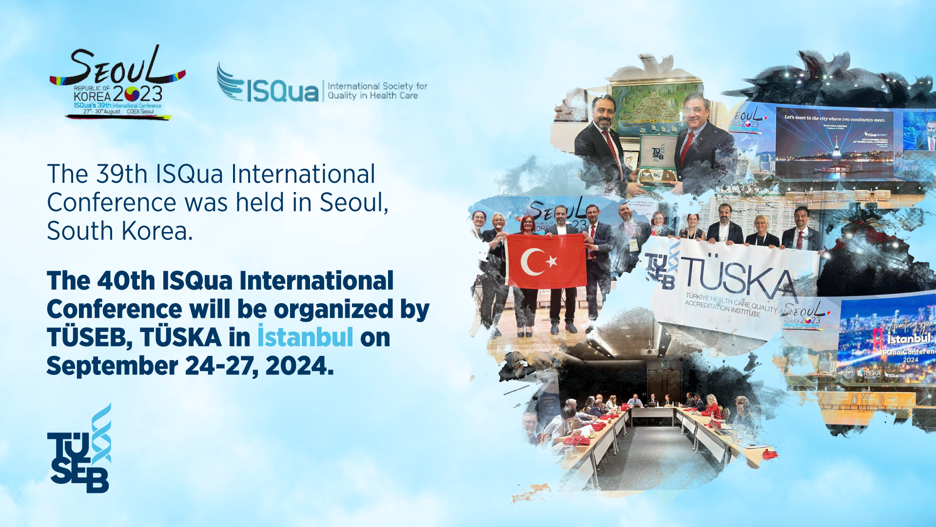 We Proudly Represented Our Country at ISQua 2023 Seoul Conference