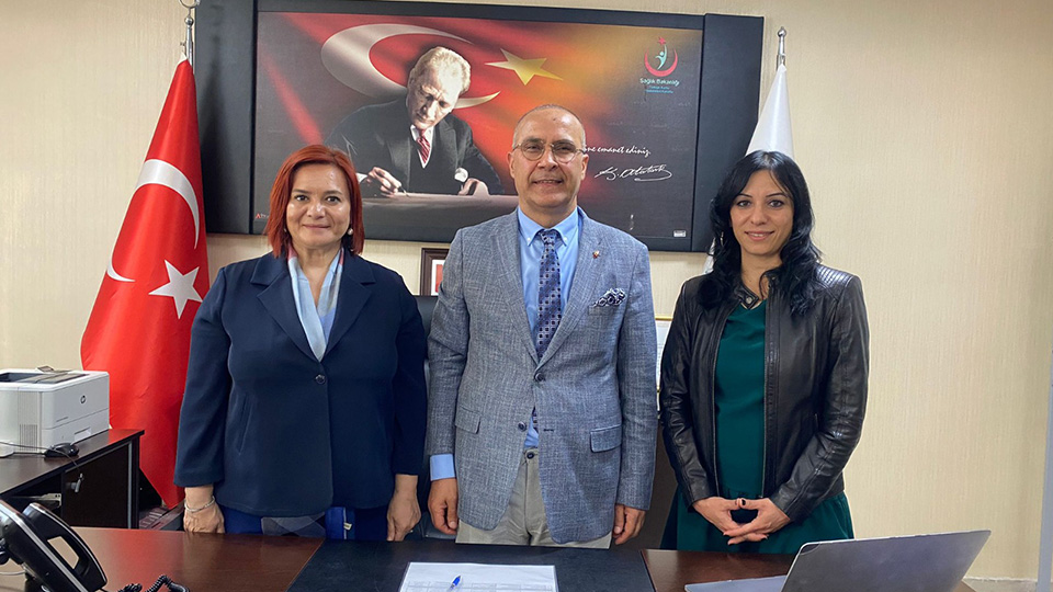 Mükemmeliyet Merkezi Komisyonu Kemik İliği Transplantasyonu Çalışma Grubu Başkanı ile Görüşme