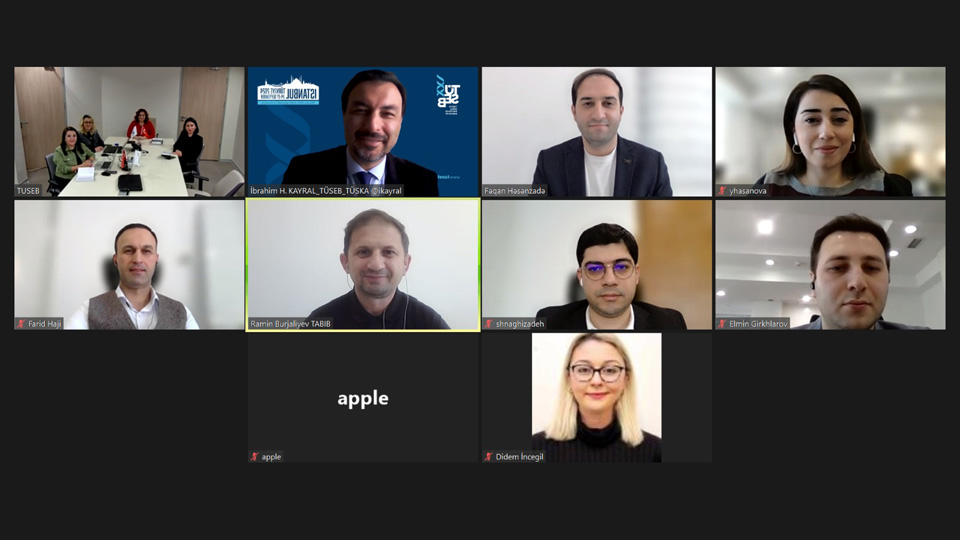 TÜSEB-TÜSKA Azerbaycan Kamu Hastaneleri Yönetim Birliği-Tıbbi Arazi Birimleri İdare Birliği (TABİB) Toplantısı