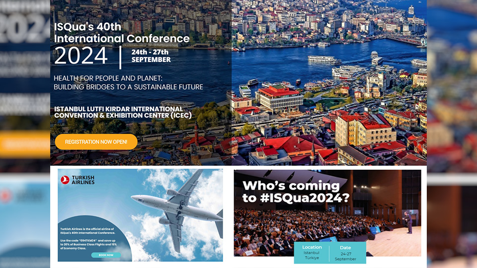 THY Promotion Code for the 40th ISQua İstanbul Conference