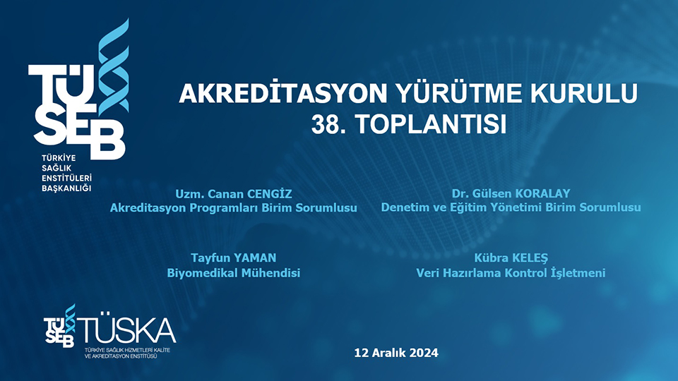 Meeting of TÜSKA Accreditation Executive Board