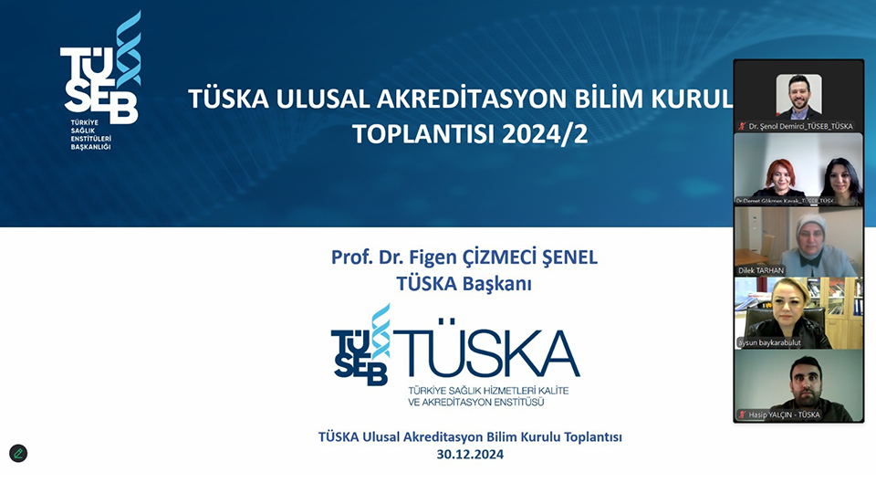 TUSKA National Accreditation Science Board 13th Ordinary Meeting