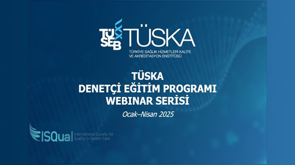 2025 TÜSKA Surveyor Training Programme Webinar Series 6th Training