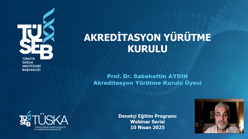 2025 TÜSKA Surveyor Training Program Webinar Series 7th training was held