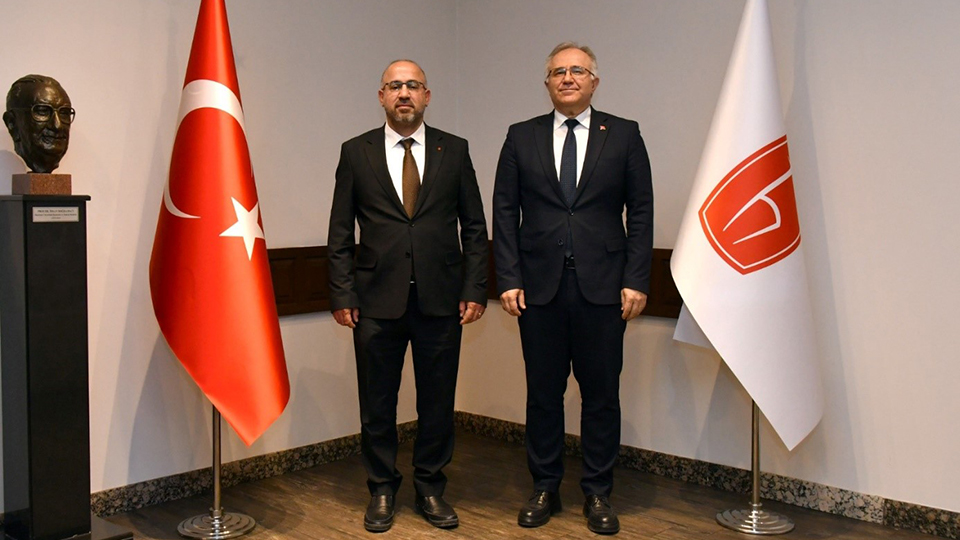 Visit of the President of TÜSKA to the Rector of Hacettepe University