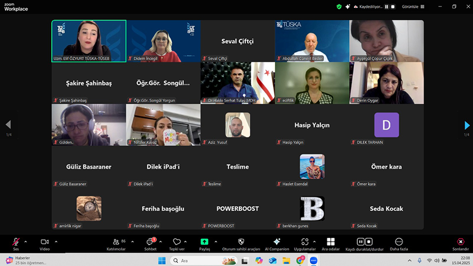 The Second Day of the Turkish Republic of Northern Cyprus Quality Training Program Held