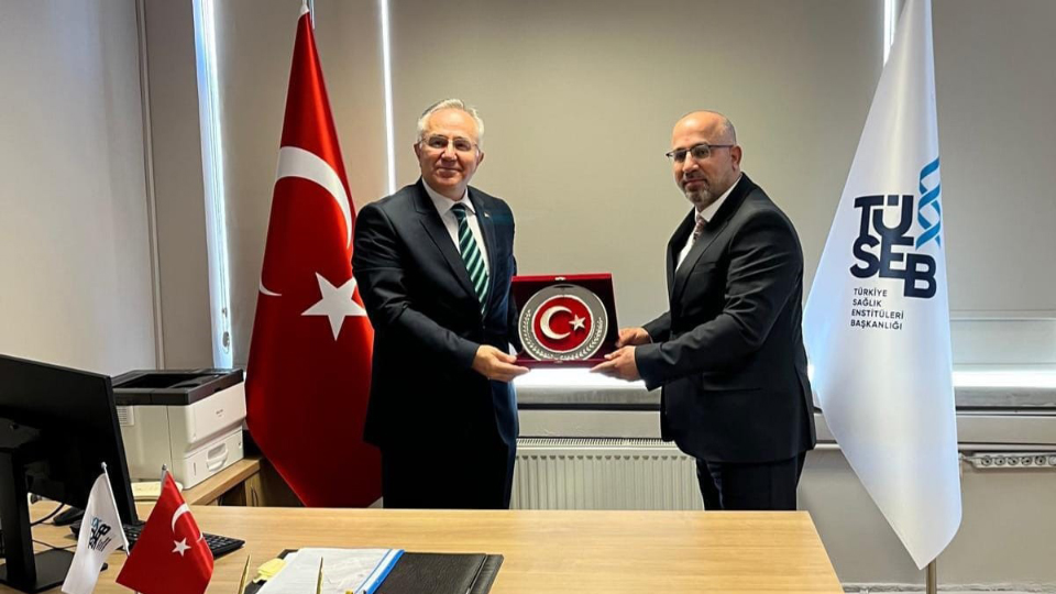 Prof. Dr. Mehmet Cahit GÜRAN, Rector of Hacettepe University, Visited TUSKA