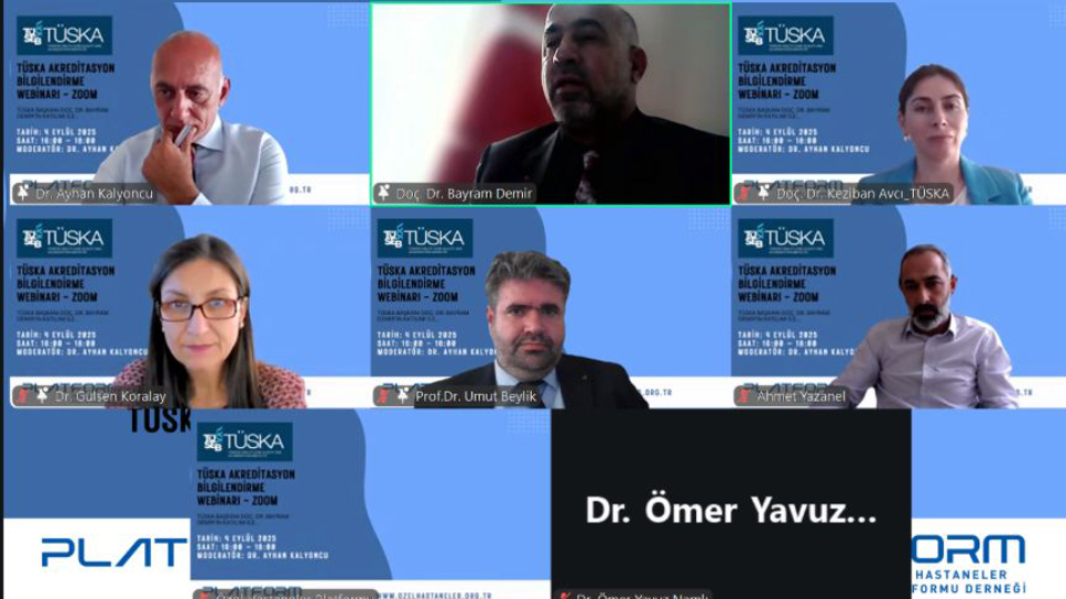 TÜSKA – Private Health Facilities Information Webinar Held