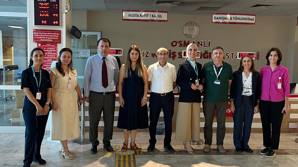 TÜSKA Conducted Accreditation Training at the Ankara Osmanlı Oral and Dental Health Hospital