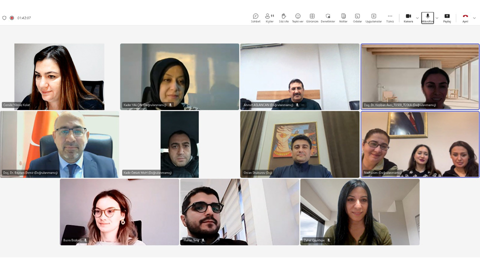 A Cooperation Meeting in The Field of Accreditation Has Been Held Between TÜSKA and The Medical Institutions Accreditation and Quality Control Center (TMAKNM) of The Ministry of Health of The Republic Of Azerbaijan