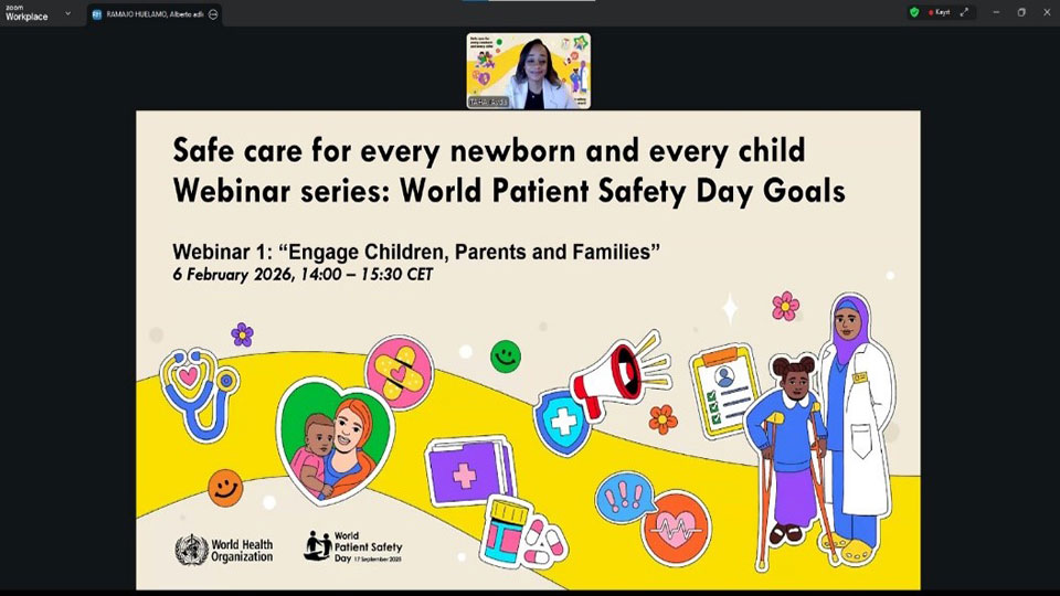 TÜSKA Has Participated in the International Webinar Organised Within the Scope of World Patient Safety Day Goals