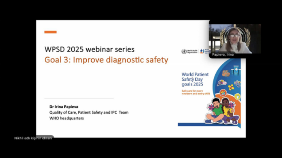 Webinar on Improving Diagnostic Safety Has Been Held