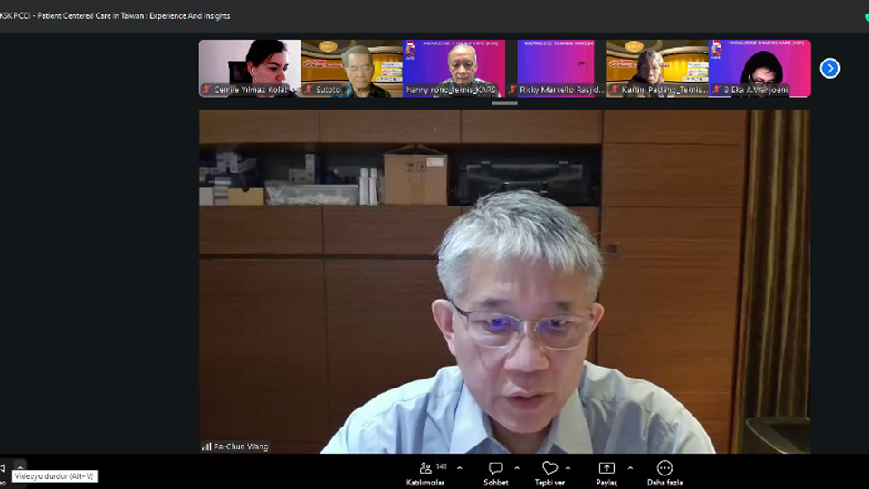 TÜSKA Has Been Participated in an International Webinar on Patient-Centered Healthcare