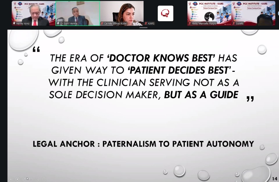TÜSKA Has Participated in an International Webinar on Patient-Centered Care - görsel 1