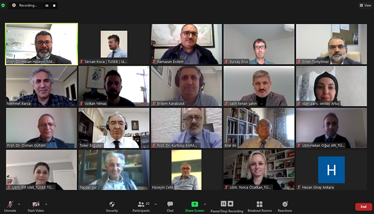 TÜSPE Sağlık Politikaları Bilim Kurulu toplantısı gerçekleştirildi.