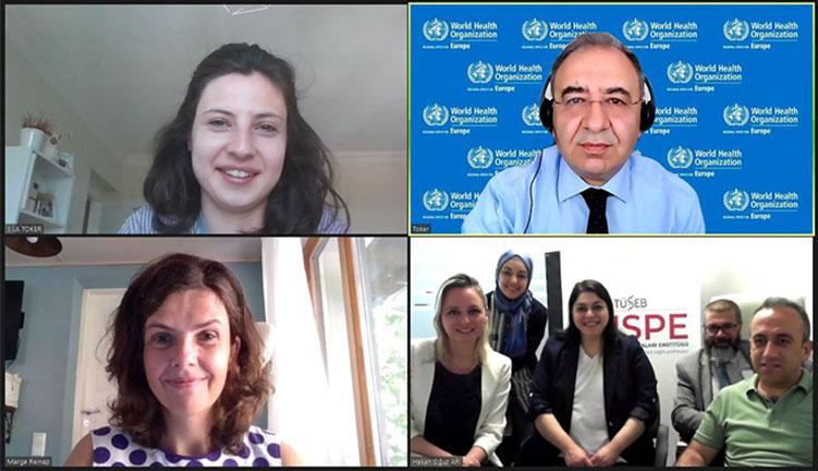 WHO Turkey Office, WHO Europe EVIPNet and TÜSEB-TÜSPE Consultation Meeting was held.