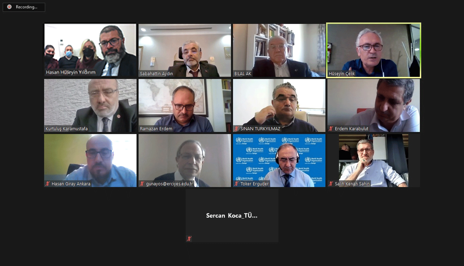 TÜSPE Health Policies Scientific Board meeting was held.