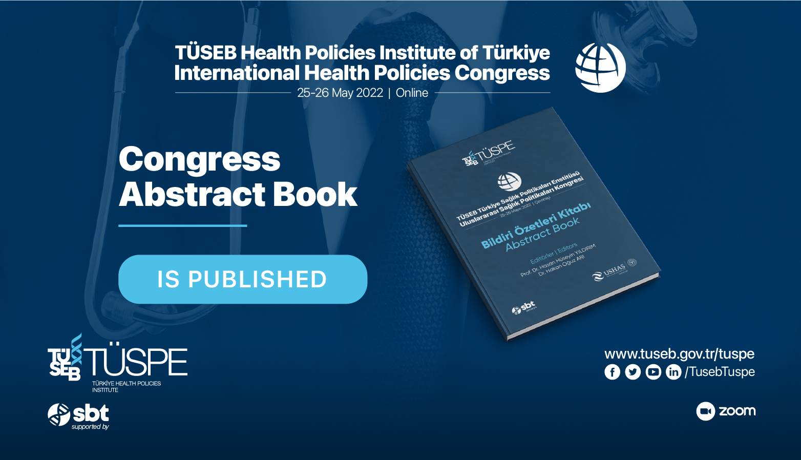 TÜSEB TÜSPE International Health Policies Congress Abstract Book is Published