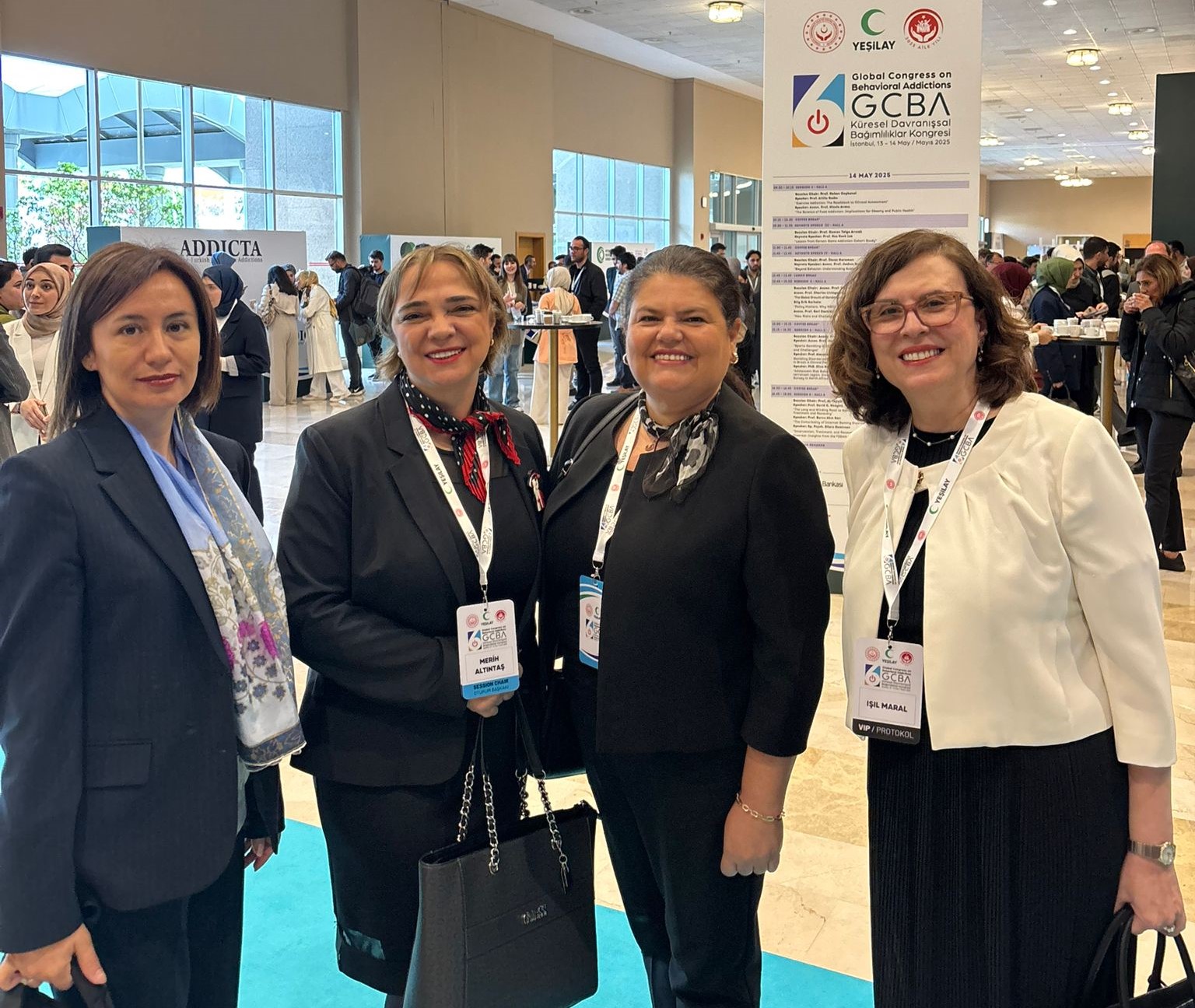 President of the Türkiye Health Policies Institute Attended the 6th Global Congress on Behavioral Addictions