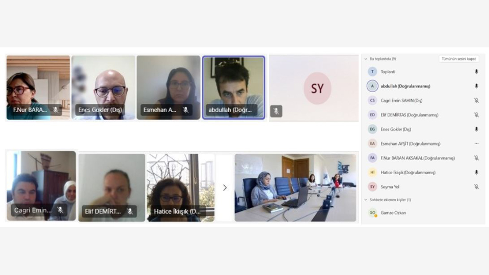 The Second Meeting on Planning and Coordination of Vaccine Hesitancy Efforts Among the Units of the Ministry of Health of the Republic of Türkiye Was Held Online